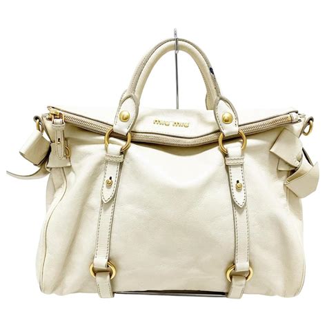 miu miu white leather coat|where to buy miu michu.